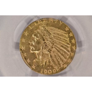 1909-D 5 Ind PCGS MS64CAC CAC