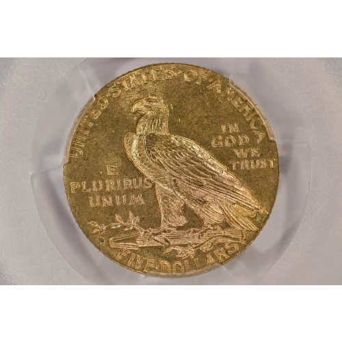 1909-D 5 Ind PCGS MS64CAC CAC (2)