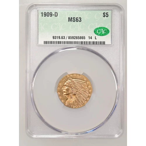 1909D 5 Ind CACG MS63 (2)