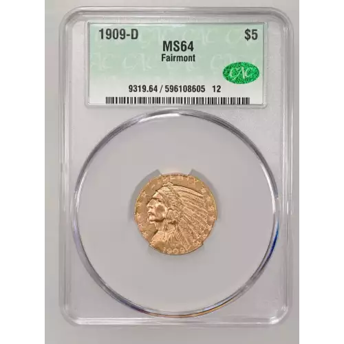 1909D 5 Ind CACG MS64 (2)