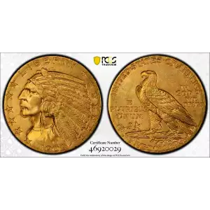 1909D 5 Ind PCGS MS65 (2)