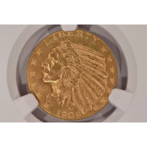 1909D 5 Indian NGC MS64 CAC CAC (3)