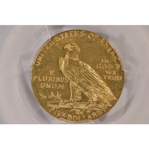 1910 $5 Ind PCGS MS63CAC CAC (2)