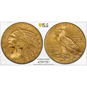 1910 5 Indian PCGS MS63 (2)