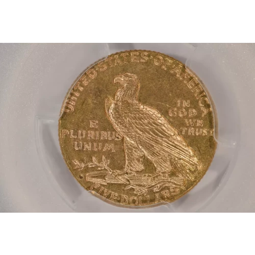 1910-D 5 Indian PCGS MS63 (2)