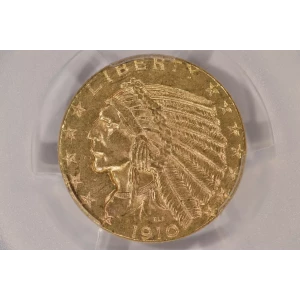 1910-D 5 Indian PCGS MS63 CAC CAC (2)