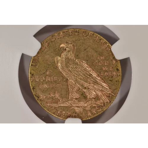1910S 5 Ind NGC MS61 (2)