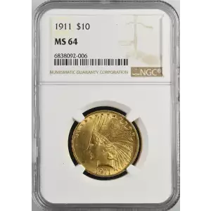 1911 10 Ind NGC MS64 (2)