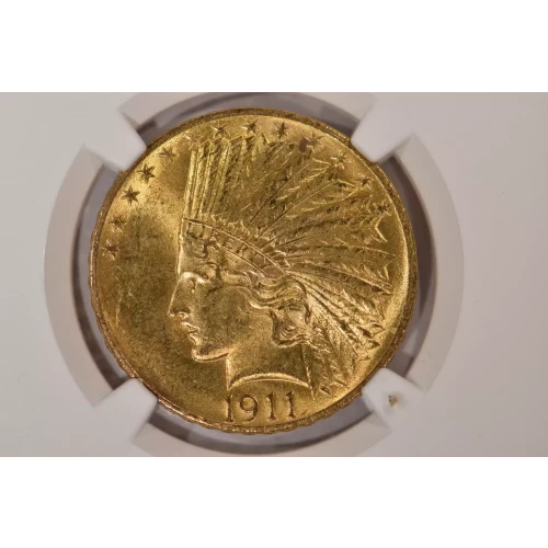 1911 10 Ind NGC MS65