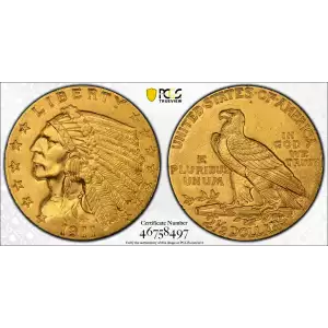 1911 2.5 Ind PCGS MS62 (2)