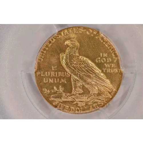 1911 $5 Ind PCGS MS63 (3)