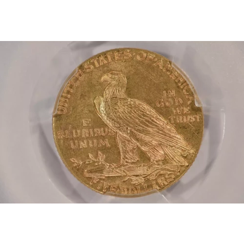 1911 5 Ind PCGS MS63 (3)