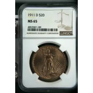 1911D 20 Saint NGC MS65 (2)
