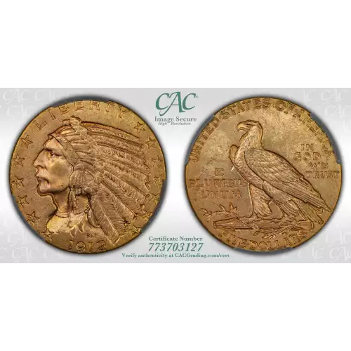 1912 5 Ind CACG MS63 (4)