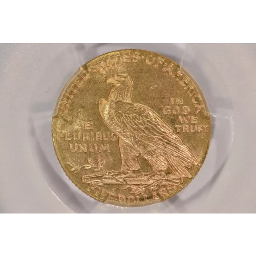 1913 5 Ind PCGS MS63 (3)