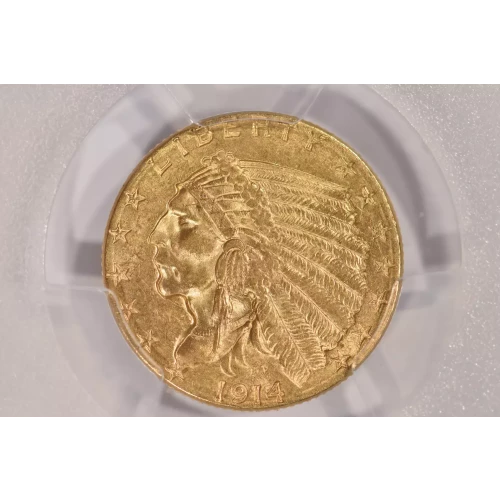 1914-D $2.5 Ind MS63 (2)
