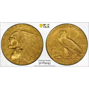 1914-D $2.5 Ind MS63 (2)