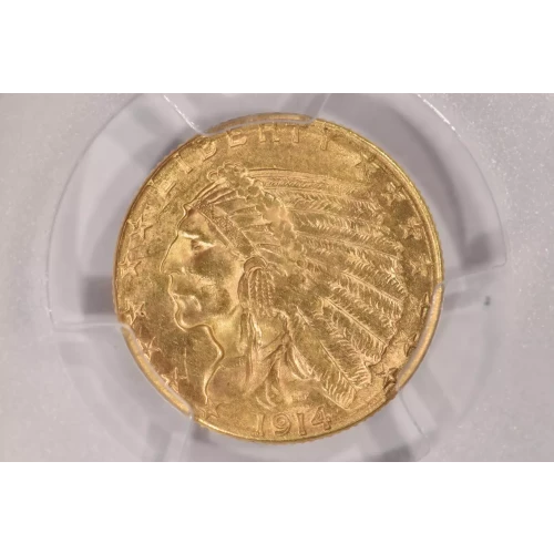 1914D 2.5 Ind PCGS MS63