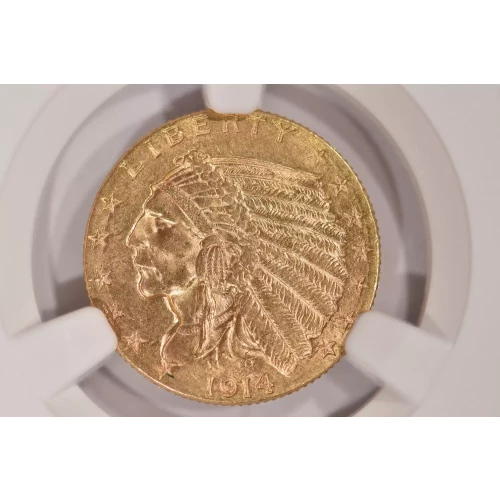 1914D 2.5 Indian NGC MS63 (3)