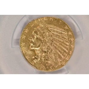 1915 5 Ind PCGS MS63