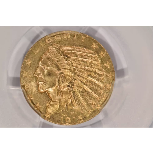 1915 5 Indian PCGS MS63 CAC CAC
