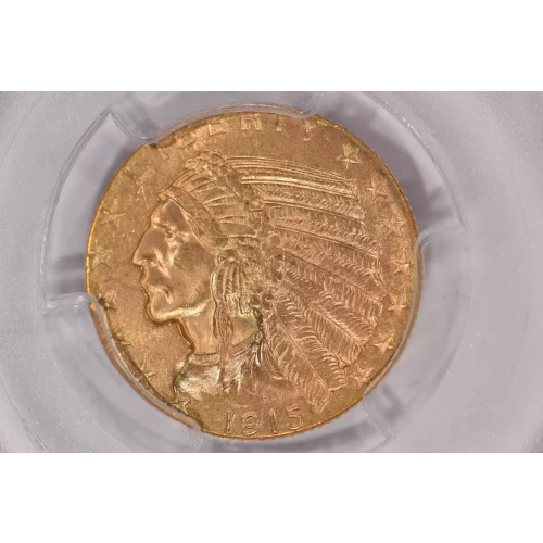 1915 5 Indian PCGS MS64