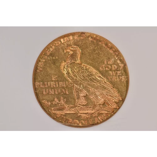 1915S 5 Indian NGC AU58 (2)
