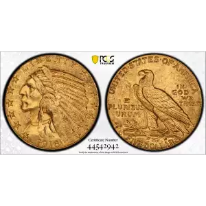 1916-S 5 Ind PCGS MS61 (2)
