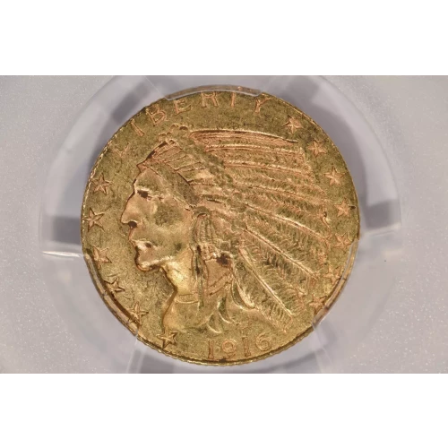 1916-S 5 Ind PCGS MS61 (3)