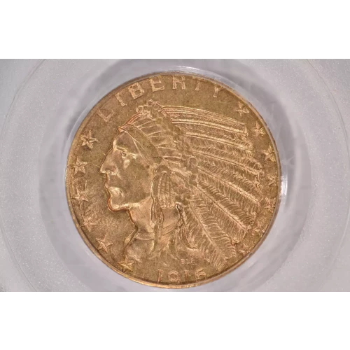 1916S 5 Indian PCGS MS62