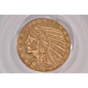 1916S 5 Indian PCGS MS62