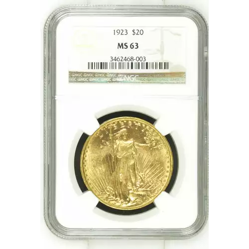 1923 $20 Saint NGC MS63 CAC CAC (2)