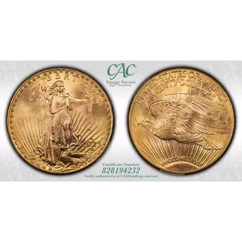 1923D 20 Saint CACG MS66+ (4)