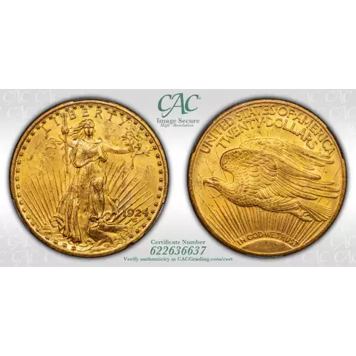 1924 20 Saint CACG MS62 (4)