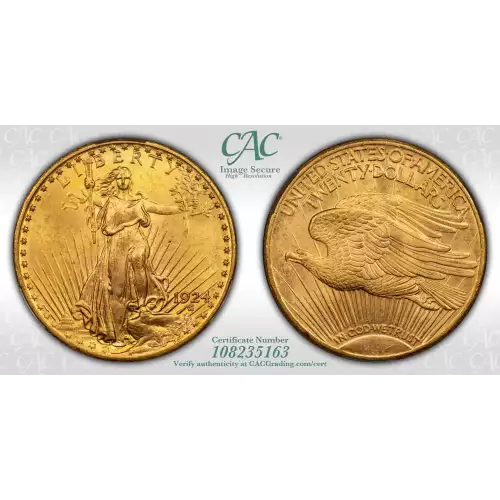 1924 20 Saint CACG MS63 (4)
