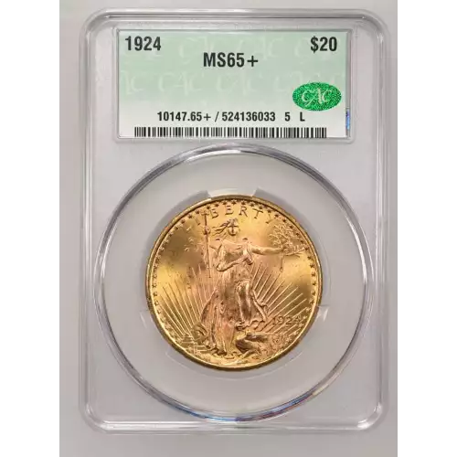 1924 20 Saint CACG MS65+ (2)