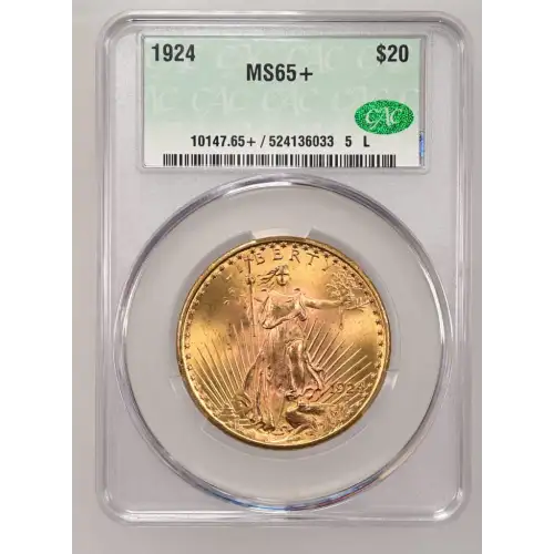 1924 20 Saint CACG MS65+ (2)