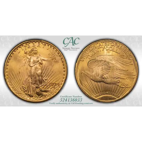 1924 20 Saint CACG MS65+ (4)