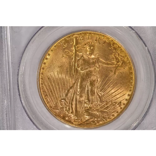1924 $20 Saint PCGS MS64 CAC CAC