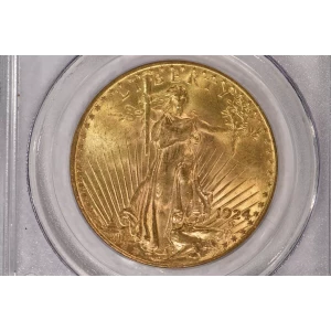 1924 20 Saint PCGS MS65 CAC CAC (2)