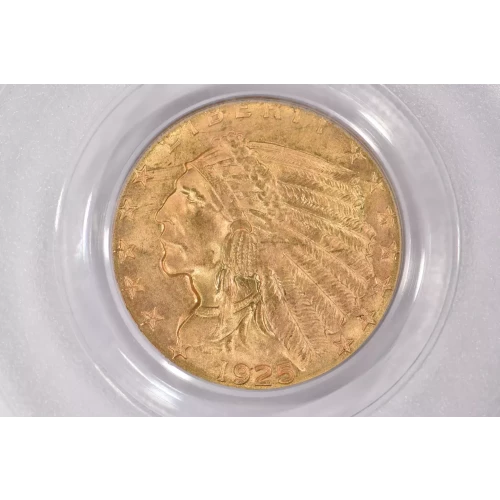 1925D 2.5 Ind MS64CAC CAC