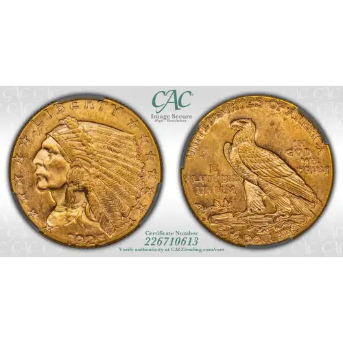 1925D 2.5 Iib CACG MS64 (4)