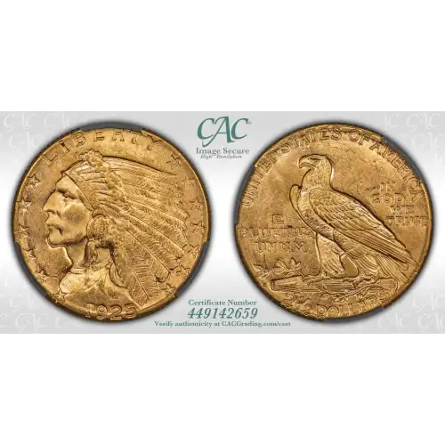 1925D 2.5 Ind CACG MS64 (4)