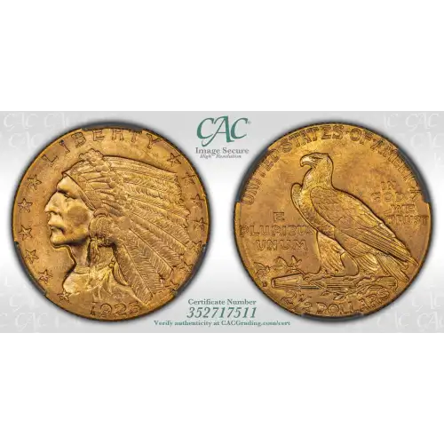 1925D 2.5 Ind CACG MS64 (4)
