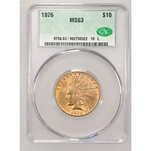 1926 10 Ind CACG MS63 (2)
