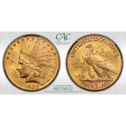 1926 10 Ind CACG MS63 (4)