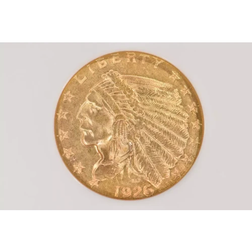 1926 2.5 Ind NGC MS64 CAC CAC