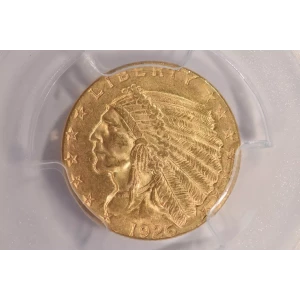 1926 $2.5 Ind PCGS MS64 CAC CAC