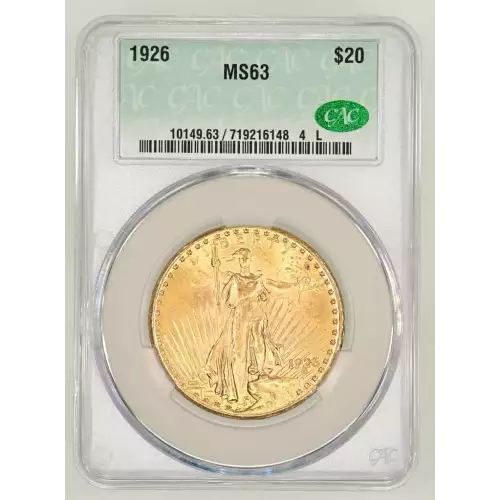 1926 20 Saint CACG MS63 (2)