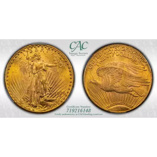 1926 20 Saint CACG MS63 (4)